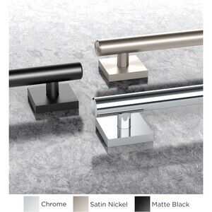 Grab Bar  18" L 942MX Elevate, Matte Black/ADA Compliant Stainless Steel